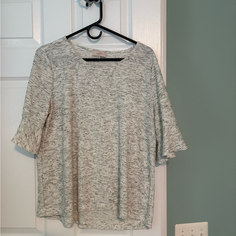 LOFT Gray Women's Top